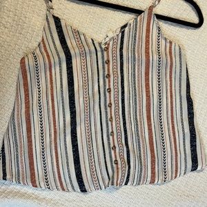 Cute tribal stripe top